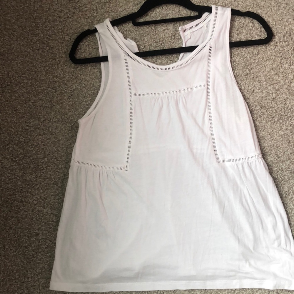 Cute white summer top